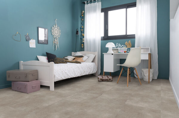 panele winylowe Gerflor Creation 55 clic Bloom Uni Taupe 0868