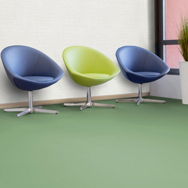 Wykładzina akustyczna Gerflor Taralay Impression Acoustic 1080 Uni Matt Green