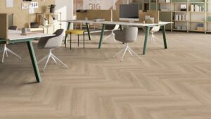 Panele w jodełkę AW Maxiumus Herringbone Divine Oak Champagne Click