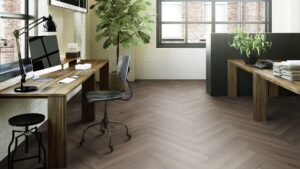 Panele w jodełkę AW Maxiumus River Oak Herringbone Beaver Click