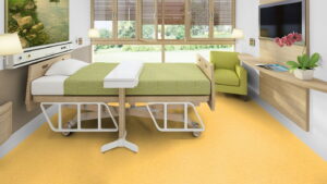 Wykładzina homogeniczna Tarkett Norma Yellow 0060