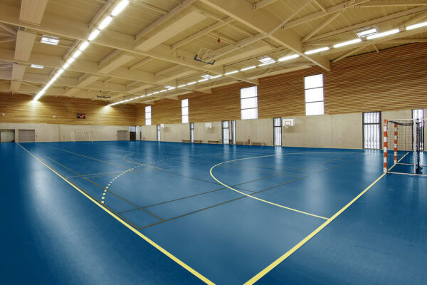 Nawierzchnia sportowa Omnisports Active +Tarkett Uni Tonic Blue