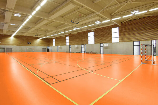 Nawierzchnia sportowa Omnisports Active +Tarkett Uni Tonic Orange