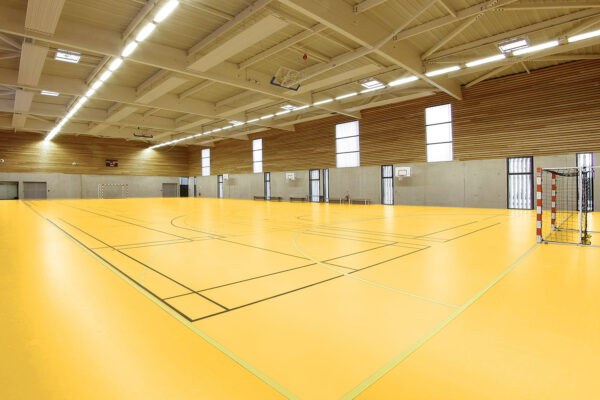 Nawierzchnia sportowa Omnisports Active +Tarkett Uni Tonic Yellow