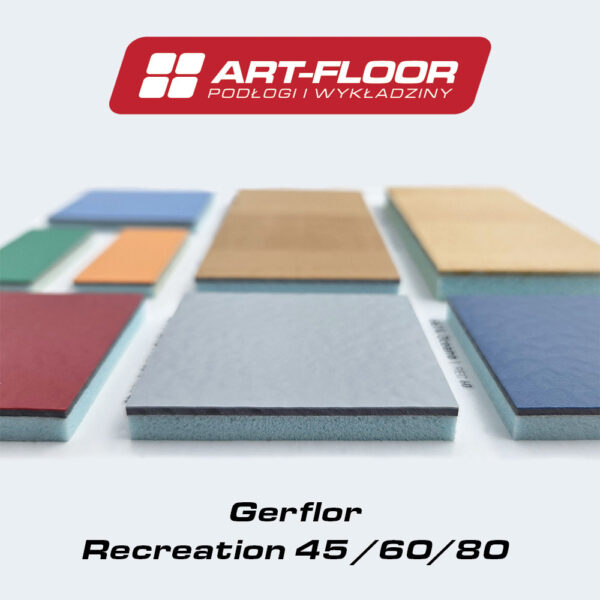 Wykładzina sportowa Gerflor Recreation 60 paleta kolorów