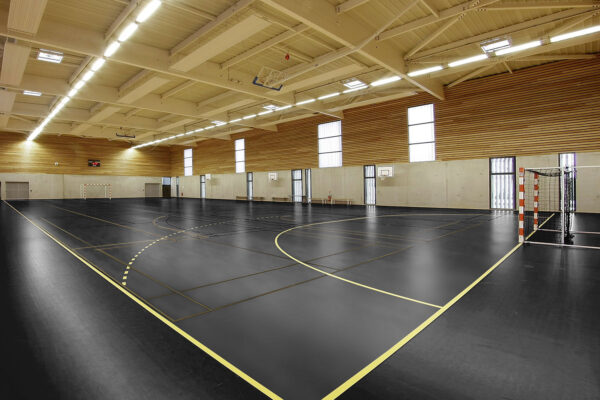 Wykładzina sportowa Omnisports Speed Tarkett Uni Black
