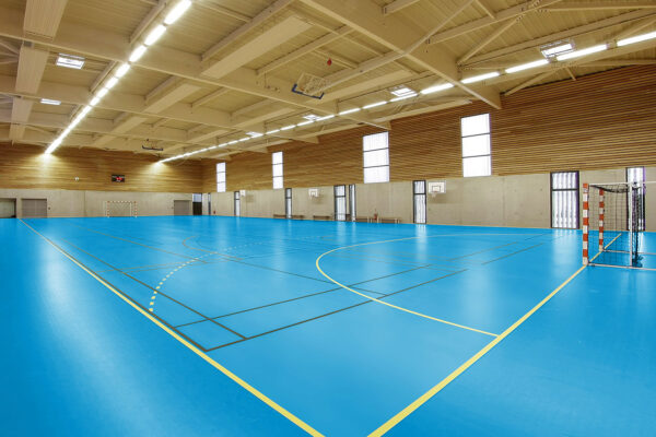 Wykładzina sportowa Omnisports Speed Tarkett Uni Sky Blue