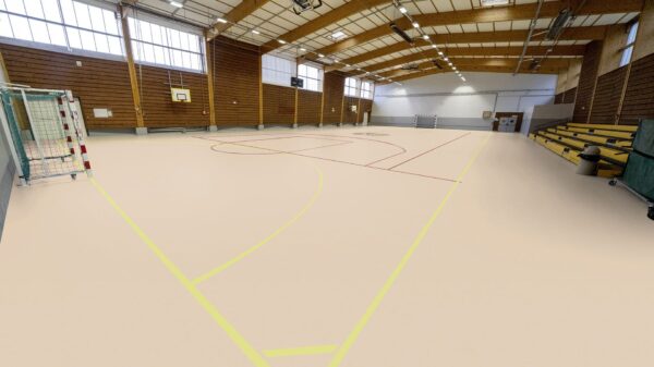 Wykładzina sportowa Taraflex Comfort Gerflor 4345 Ecru
