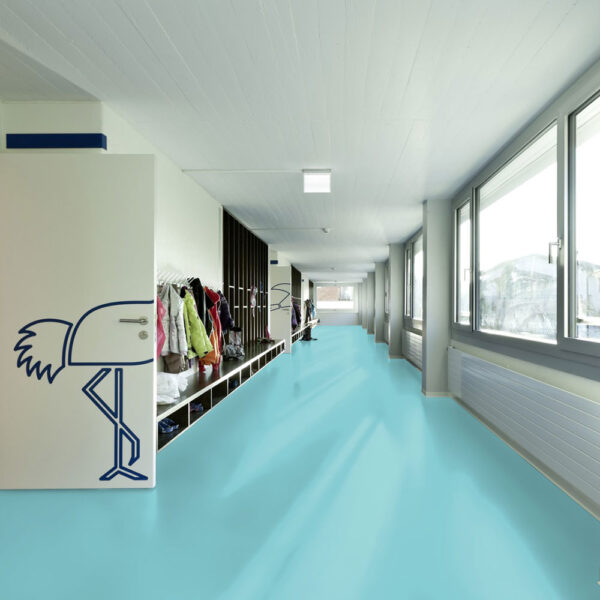 Wykładzina sportowa Tarkett Omnisports Compact Uni Lagoon