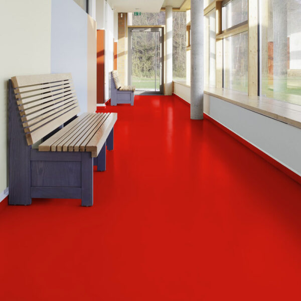 Wykładzina sportowa Tarkett Omnisports Compact Uni Tonic Red