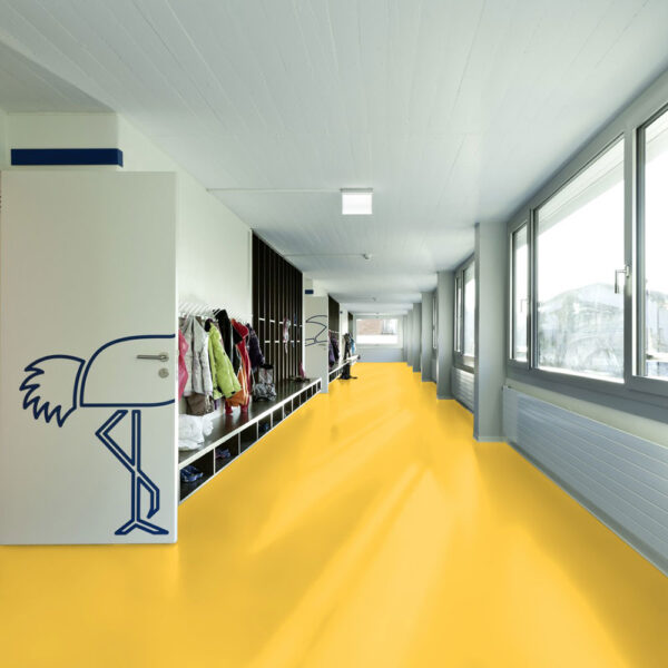 Wykładzina sportowa Tarkett Omnisports Compact Uni Tonic Yellow