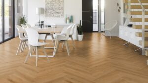 Panele winylowe Gerflor Creation 55 Aquinoah Honey 1706 Herringbone